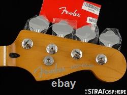 Fender Player Plus Jazz J BASS NECK + TUNERS Bass Guitar Maple $10 OFF