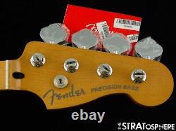 Fender Player Plus Precision P BASS NECK + TUNERS Bass Guitar Maple