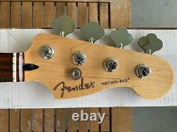 Fender Player Series Precision Bass (P-Bass) NECK + TUNERS 9.5 Radius Pau Ferro
