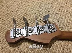 Fender Precision Bass EMG GZR Heavy Relic Warmoth Roasted Neck Roadworn Tuners
