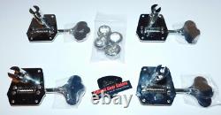 Fender Precision Bass Vintera Tuners Set 60s Inline Nickel Guitar Parts Project