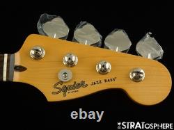 Fender Squier 60s Classic Vibe Jazz Bass NECK & TUNERS Bass Guitar Parts, Laurel