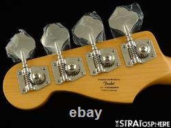 Fender Squier 60s Classic Vibe Jazz Bass NECK & TUNERS Bass Guitar Parts, Laurel