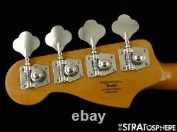 Fender Squier 60s Vibe Precision P Bass NECK TUNERS Guitar 9.5 Radius SALE