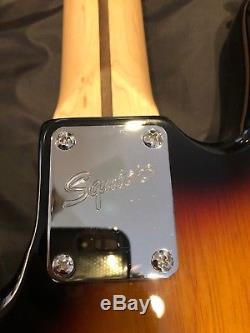Fender Squier Affinity Bass Guitar, Access guitar case, Snark tuner