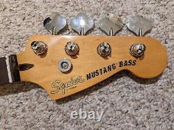 Fender Squier Classic Vibe 60s Mustang Bass Guitar NECK & TUNERS