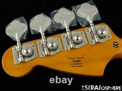 Fender Squier Classic Vibe 60s Mustang Bass NECK & TUNERS Guitar 9.5 Radius