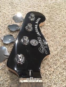 Fender Squier Jaguar SS Bass Guitar Neck And Tuners 2018 Short Scale