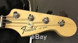 Fender Standard Jazz Bass 4 String MIM With SKB Hard Case And Snark Tuner
