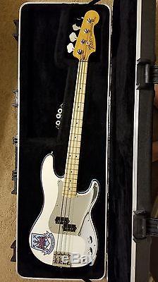 Fender Steve Harris Precision Bass (Used) with Hard-Shell Case and drop D tuner