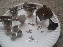 Fender style Bass guitar TUNERS TUNING PEGS & Drop D hipshot