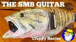 Fish Guitar, Small Mouth Bass, acoustic with mic, piezo, and pre-amp