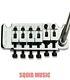 Floyd Rose Chrome Non-Fine Tuner Tremolo System with R2 or R3 Nut FRTNFTC