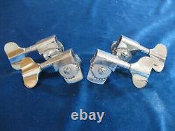 Four 1970's Gibson Bass no screw TUNERS For Gibson EB-0 EB-3 EB-4L