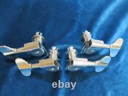 Four 1970's Gibson Bass no screw TUNERS For Gibson EB-0 EB-3 EB-4L