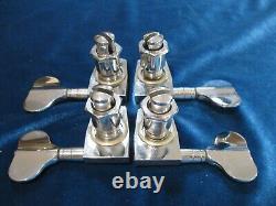 Four 1970's Gibson Bass no screw TUNERS For Gibson EB-0 EB-3 EB-4L