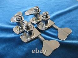 Four 1970's Gibson Bass no screw TUNERS For Gibson EB-0 EB-3 EB-4L