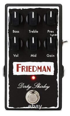 Friedman Amplification Dirty Shirley Overdrive Guitar Effects Pedal