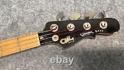 G&L Climax Bass Guitar USA Sun-Burst Hipshot Sabine Tuner