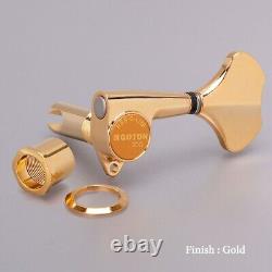 GOTOH GB350 RES-O-LITE Super Lightweight 5-String Bass Tuners L2+R3 GOLD