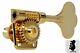 GOTOH GB528 Res-o-lite Bass Tuning Machines Tuners 4L Gold