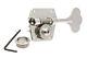 GOTOH GBR640 Res-O-Lite Reverse Wind Super Light Bass Tuners 4 In-Line NICKEL