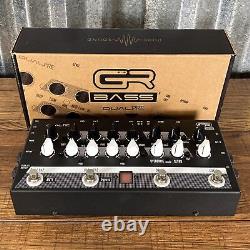 GR Bass DUAL PRE Two Channel Bass Preamp Overdrive Compressor Tuner Effect Pedal