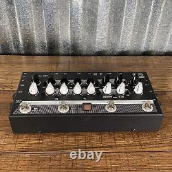 GR Bass DUAL PRE Two Channel Bass Preamp Overdrive Compressor Tuner Effect Pedal