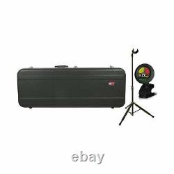 Gator GC-Bass Deluxe Bass Guitar Case withTuner and Stand