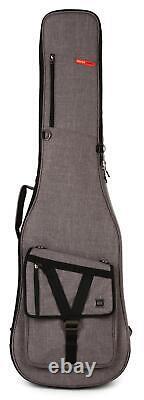 Gator Transit Bass Guitar Bag Light Grey + Snark ST-8 Value Bundle