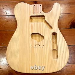Genuine MIM Fender Tele Telecaster Guitar Body Pine Tone Wood Rose Pink