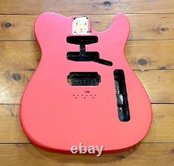 Genuine MIM Fender Tele Telecaster Modern Player Guitar Body Pin Wood 2.1kg RD