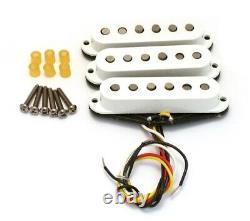 Genuine Mexican Fender Tex-Mex Strat Single Coil Alnico V Guitar Pickup Set of 3