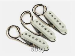 Genuine USA Fender Strat Pure Vintage White 65 Stratocaster Pickup Set of 3