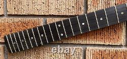 Genuine USA MK DARK Flame Maple Guitar NECK for American Fender Strat style DMR1