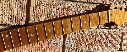 Genuine USA MK Flame Maple Guitar NECK for American Fender Strat Tele style MM1