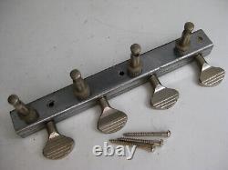 Genuine Vintage 50's Danelectro Kay Bass Guitar Tuners Inline Set for Project