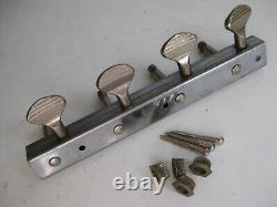 Genuine Vintage 50's Danelectro Kay Bass Guitar Tuners Inline Set for Project