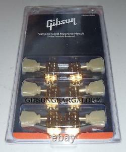Gibson Les Paul Tuner Set Gold Kluson Deluxe Guitar Parts Custom ES Tuning SG T