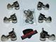 Gibson Les Paul Tuner Set Grover Locking Nickel Peg Guitar Parts Tuning Kidney