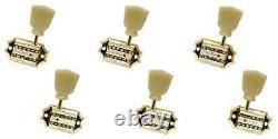 Gibson PMMH-020 Deluxe Parloid Key Tuner Set Vintage Gold Cruson Style NEW