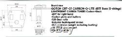 Gotoh CBT-01-4B1T Bass 5-string CARBON-O-LITE 4B1T Tuners