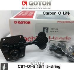 Gotoh CBT-01-4B1T CARBON-O-LITE Bass Tuner for 5-string
