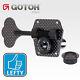 Gotoh CBT-01 CARBON-O-LITE 4 In-Line LIGHTWEIGHT Bass Tuners for LEFTY Fender
