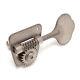 Gotoh FB30 Jazz & P Style Bass Tuners 4 In-Line Right Handed Aged/Relic Nickel