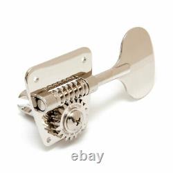 Gotoh FB30 Jazz & P Style Bass Tuners 4 In-Line Right Handed (Nickel, Lollipop)