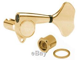 Gotoh GB-707G 5-String Bass Guitar Tuners Gold 3+2