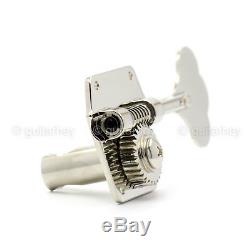 Gotoh GBR640 Res-O-Lite Reverse Wind Bass Tuners 4 In-Line Right Handed NICKEL