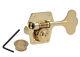 Gotoh GBR640 Reverse Wind Bass Guitar Tuners Left Side Gold