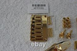Gotoh Hardtail Gold Stratocaster Body Hardware Set w Tuners Fender SB-5115-002